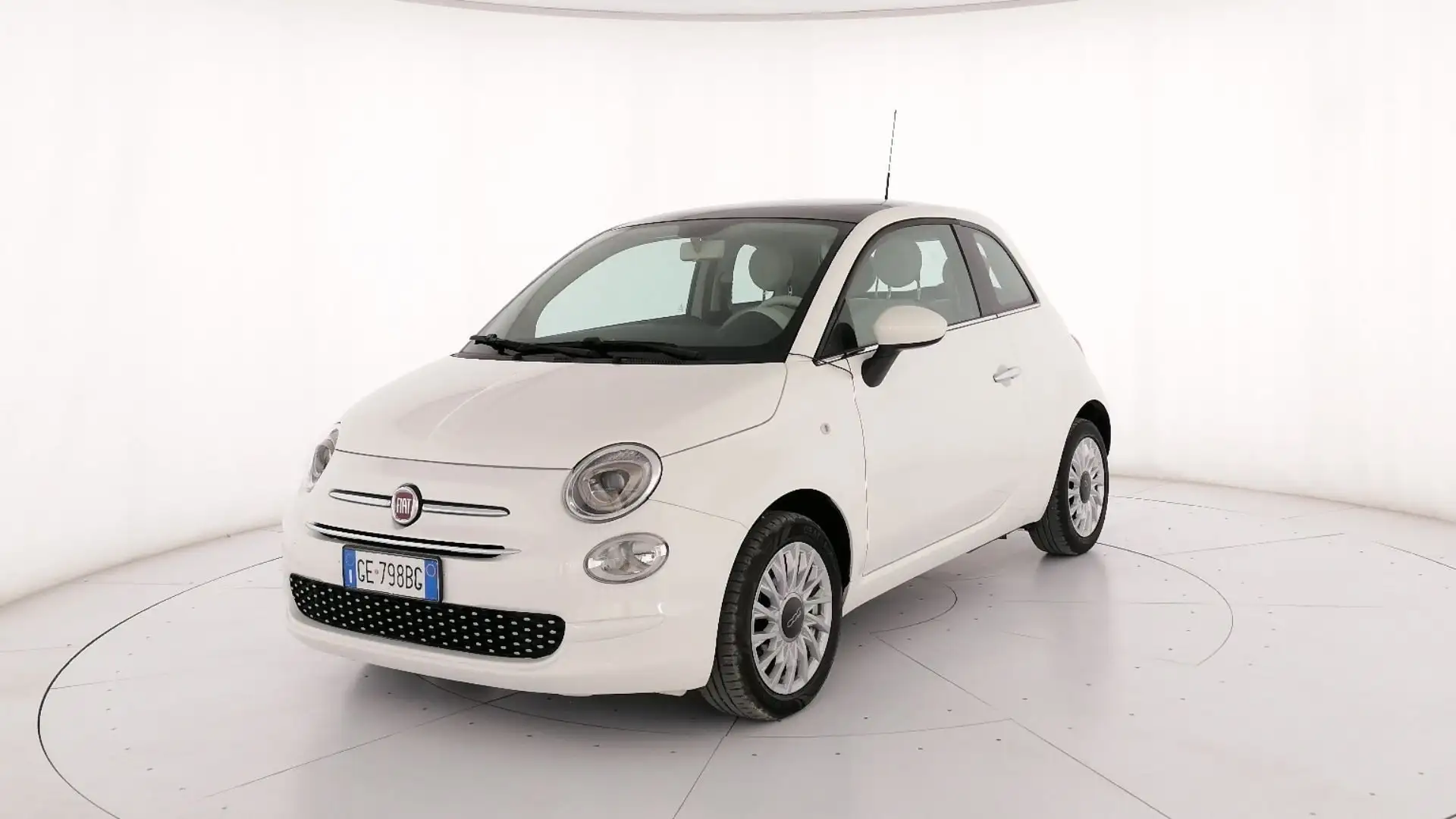 Fiat 500 1.2 Lounge easypower Gpl 69cv my18 Blanc - 1