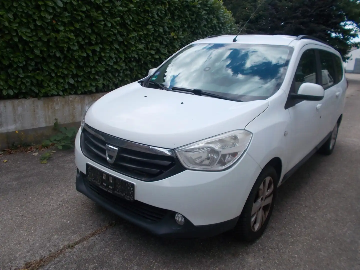 Dacia Lodgy Prestige-Klima-AHK Wit - 1