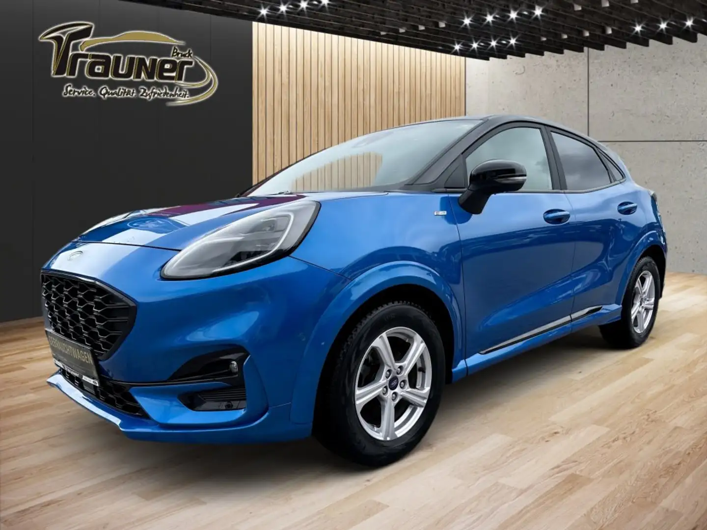 Ford Puma 1,0 EcoBoost Hybrid ST-Line X Bleu - 1