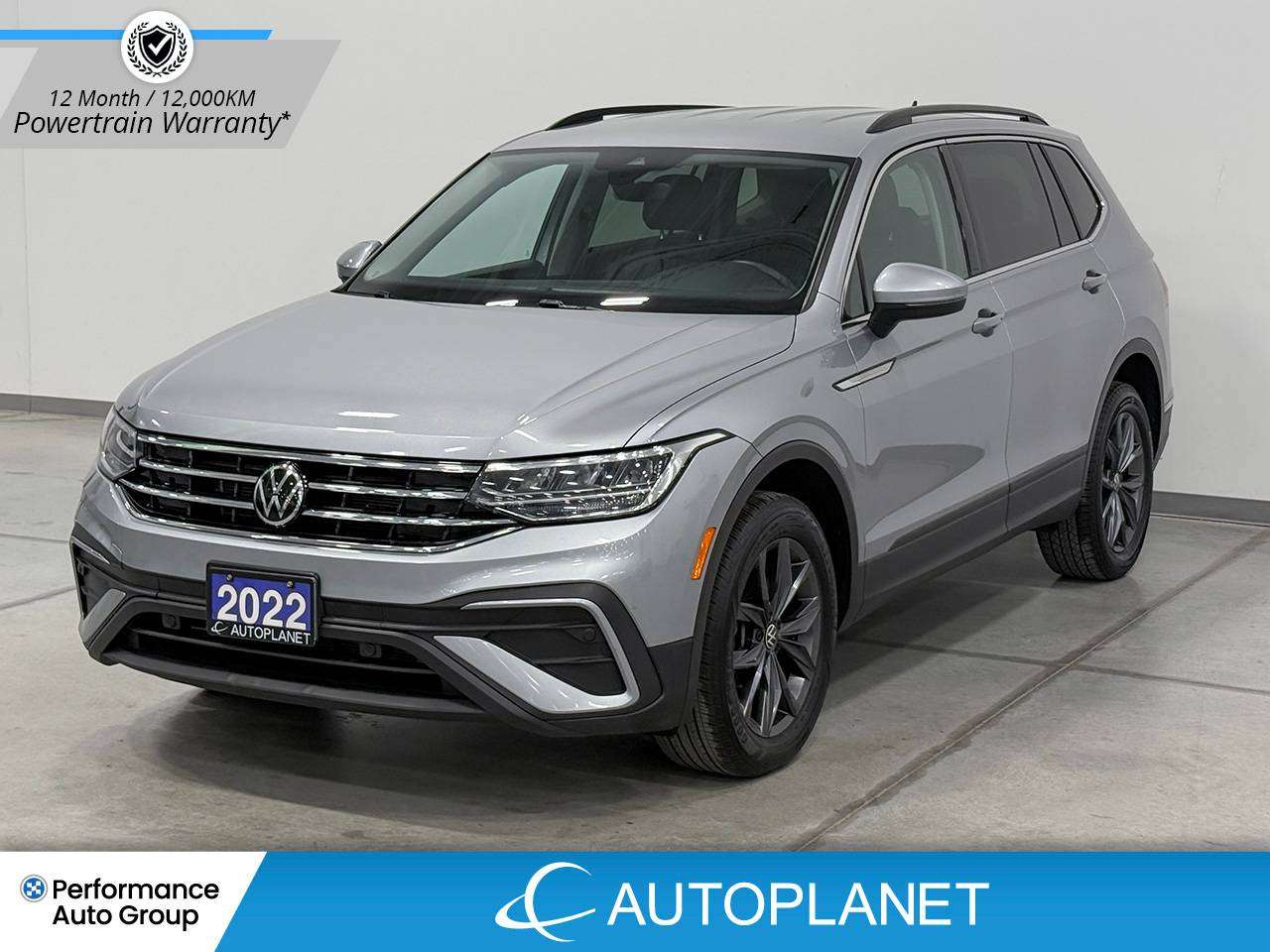 Silver 2022 Volkswagen Tiguan SUV / Crossover 8-Speed Automatic