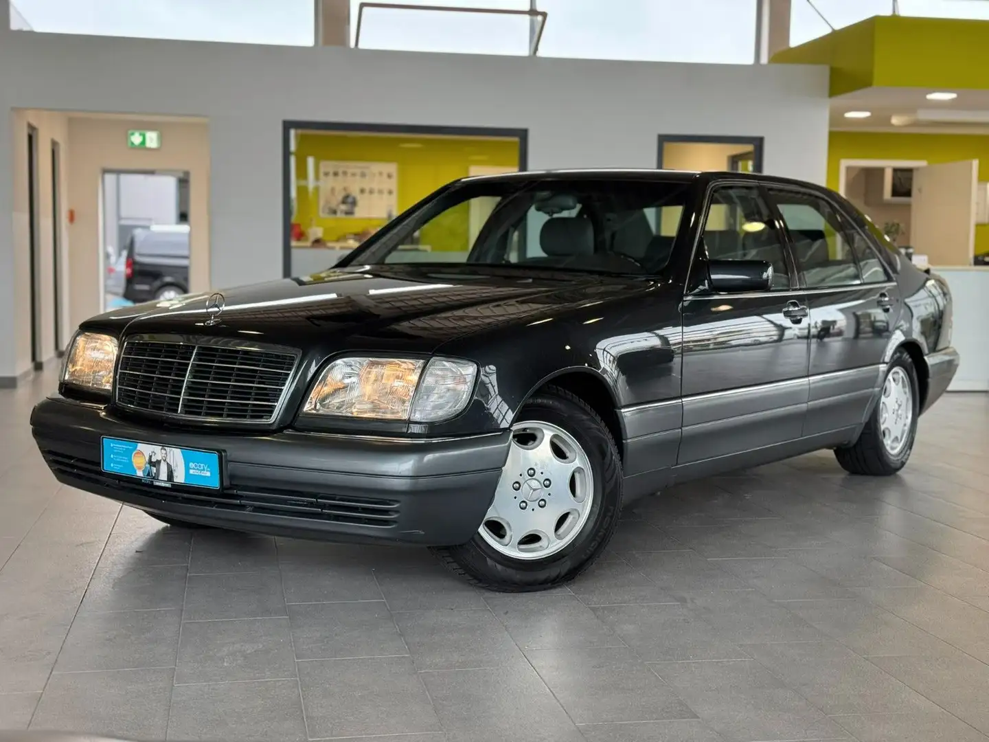 Mercedes-Benz S 420 L W140*SD*Memory*SHZ*Klima*Tempo*1A Zustand Siyah - 1