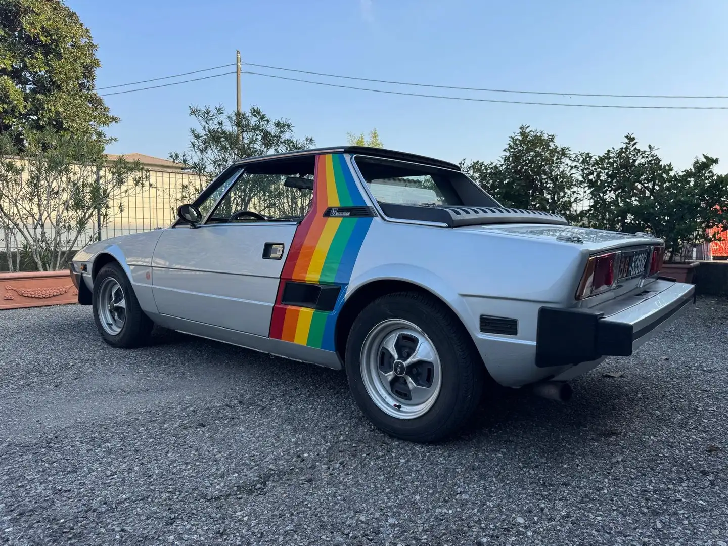 Fiat X 1/9 X1/9 1.5 Five Speed Silber - 2