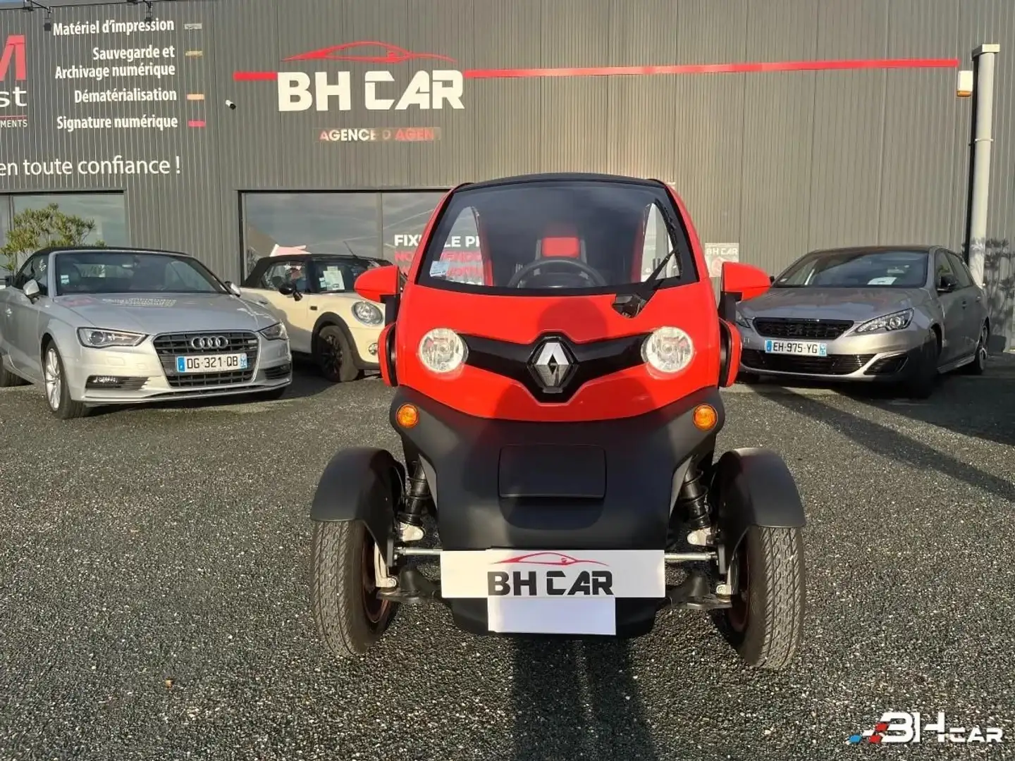 Renault Twizy ZE 5 6.1KWH 45KMH ACHAT-INTEGRAL INTENS BVA Rouge - 2