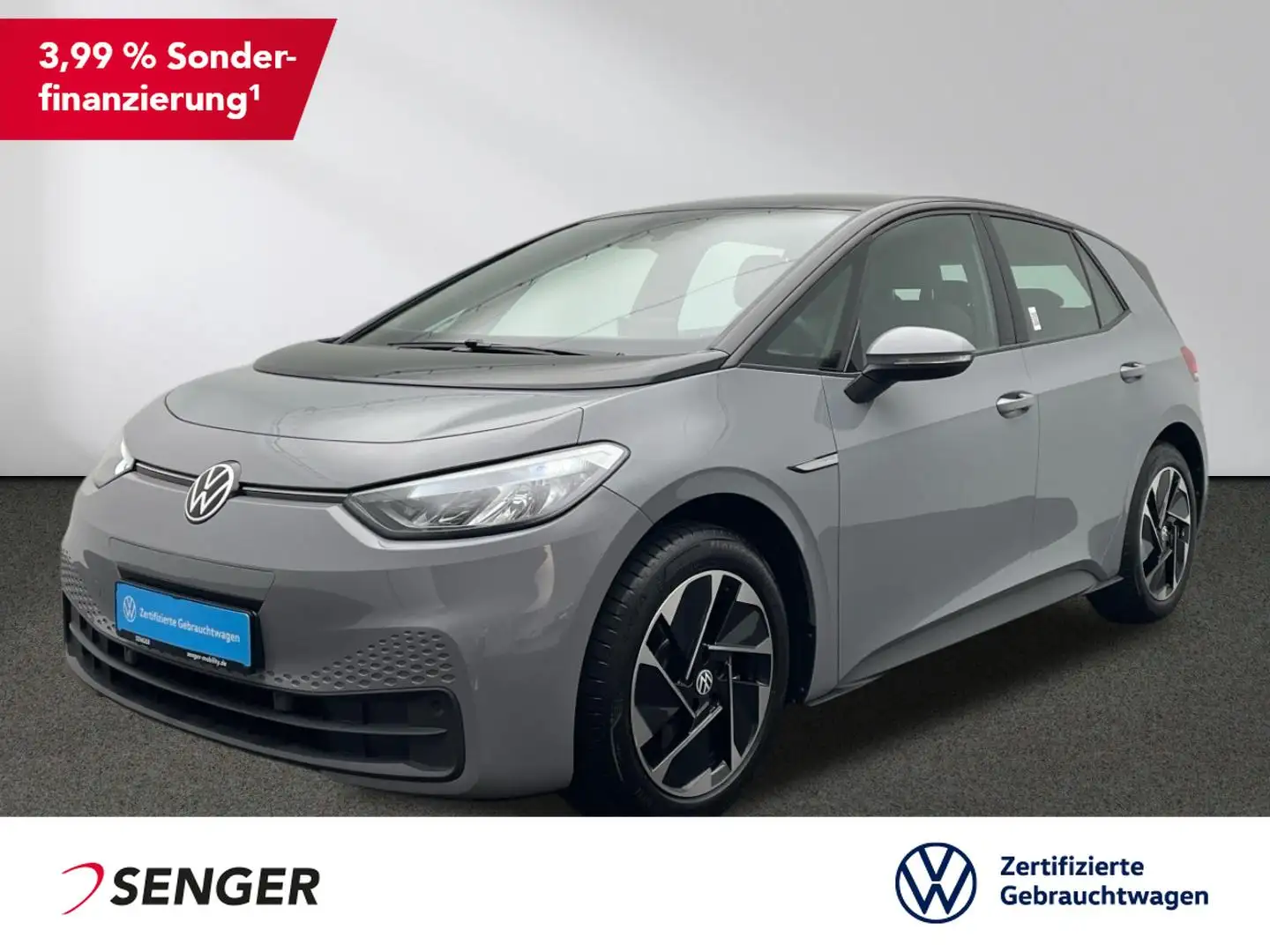 Volkswagen ID.3 Pure Performance Navi CarPlay LED Gris - 1