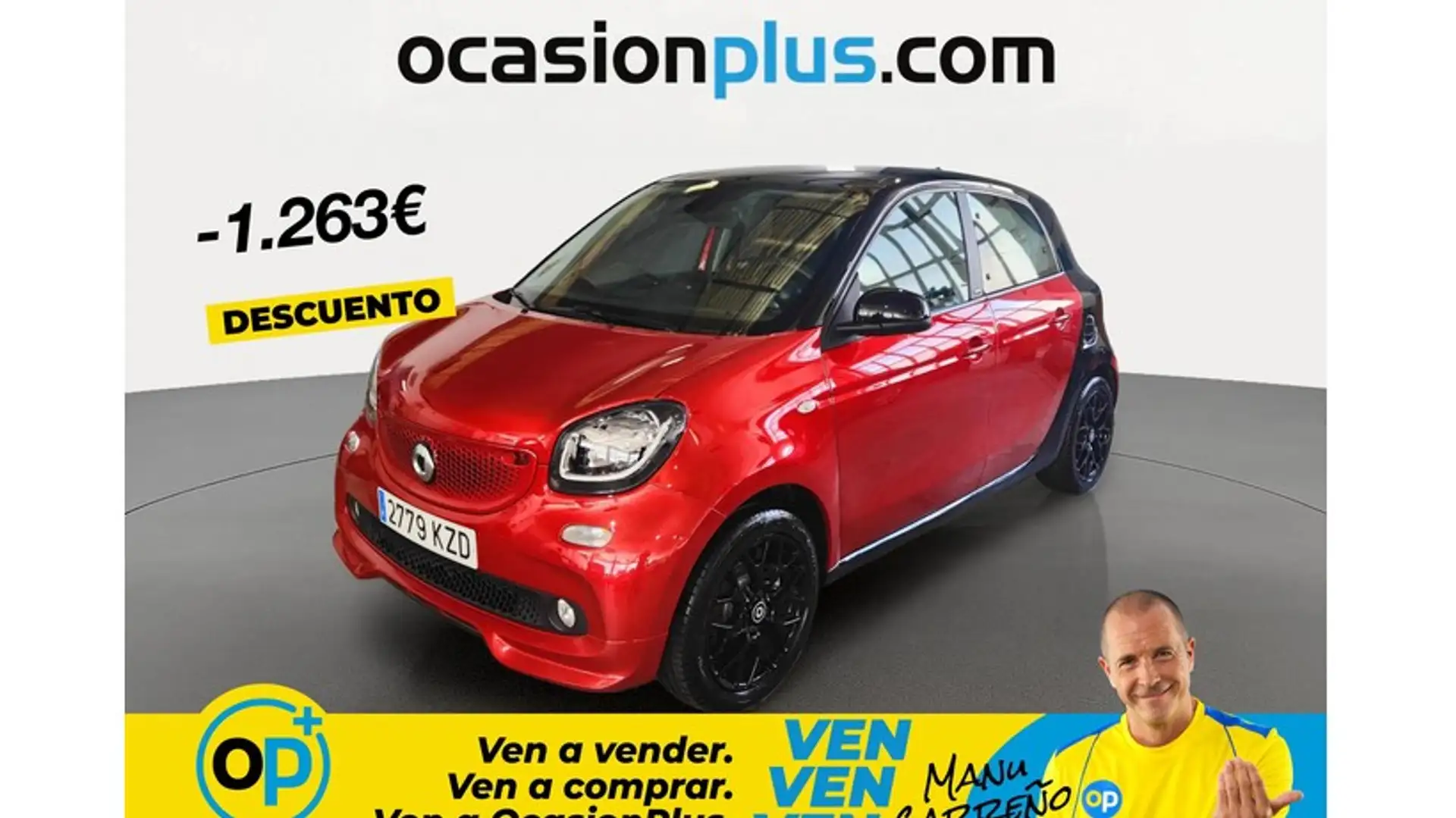 smart forFour 66 Aut. Rojo - 1