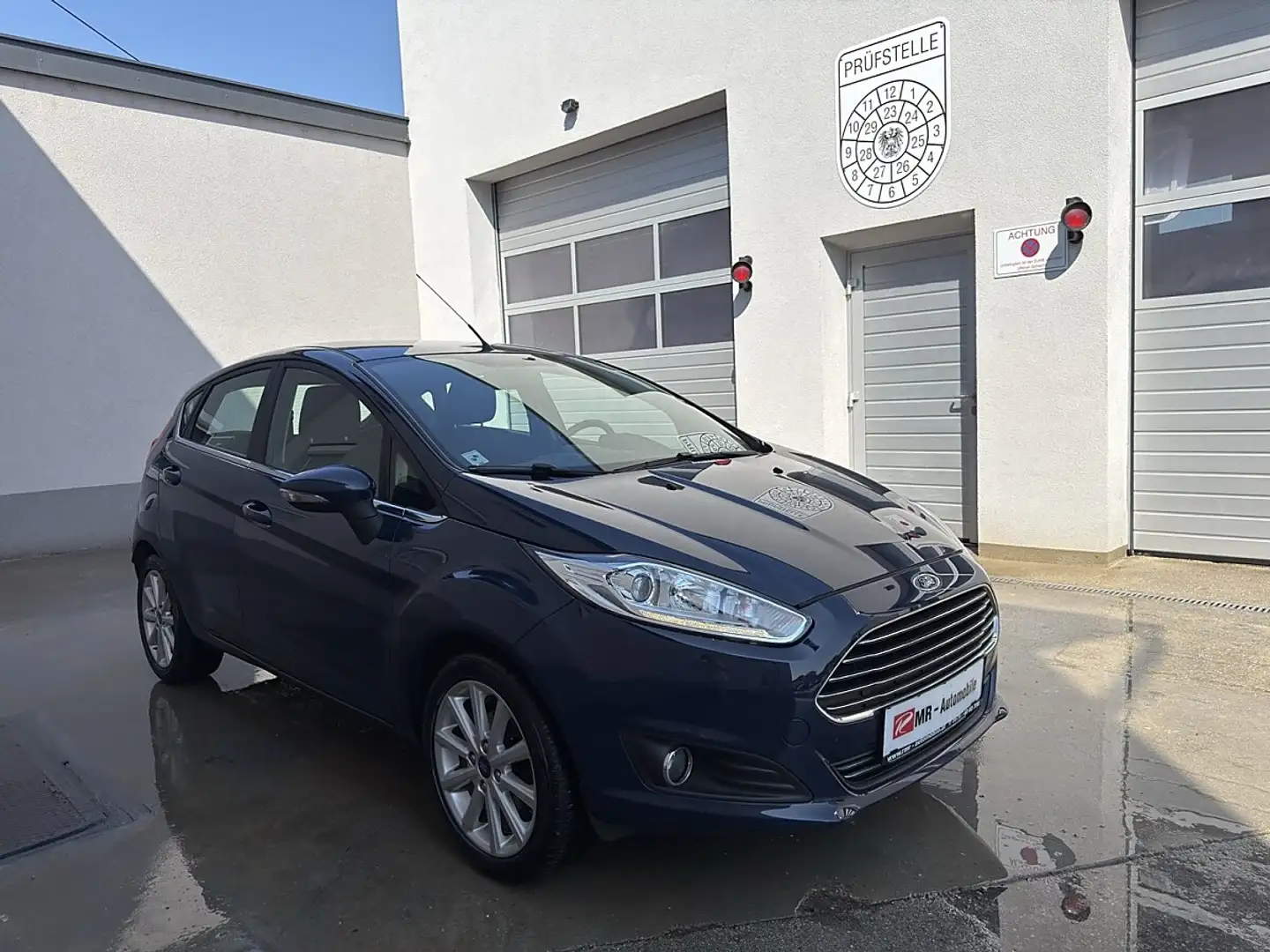 Ford Fiesta Titanium 1,0 Start/Stop Blau - 2