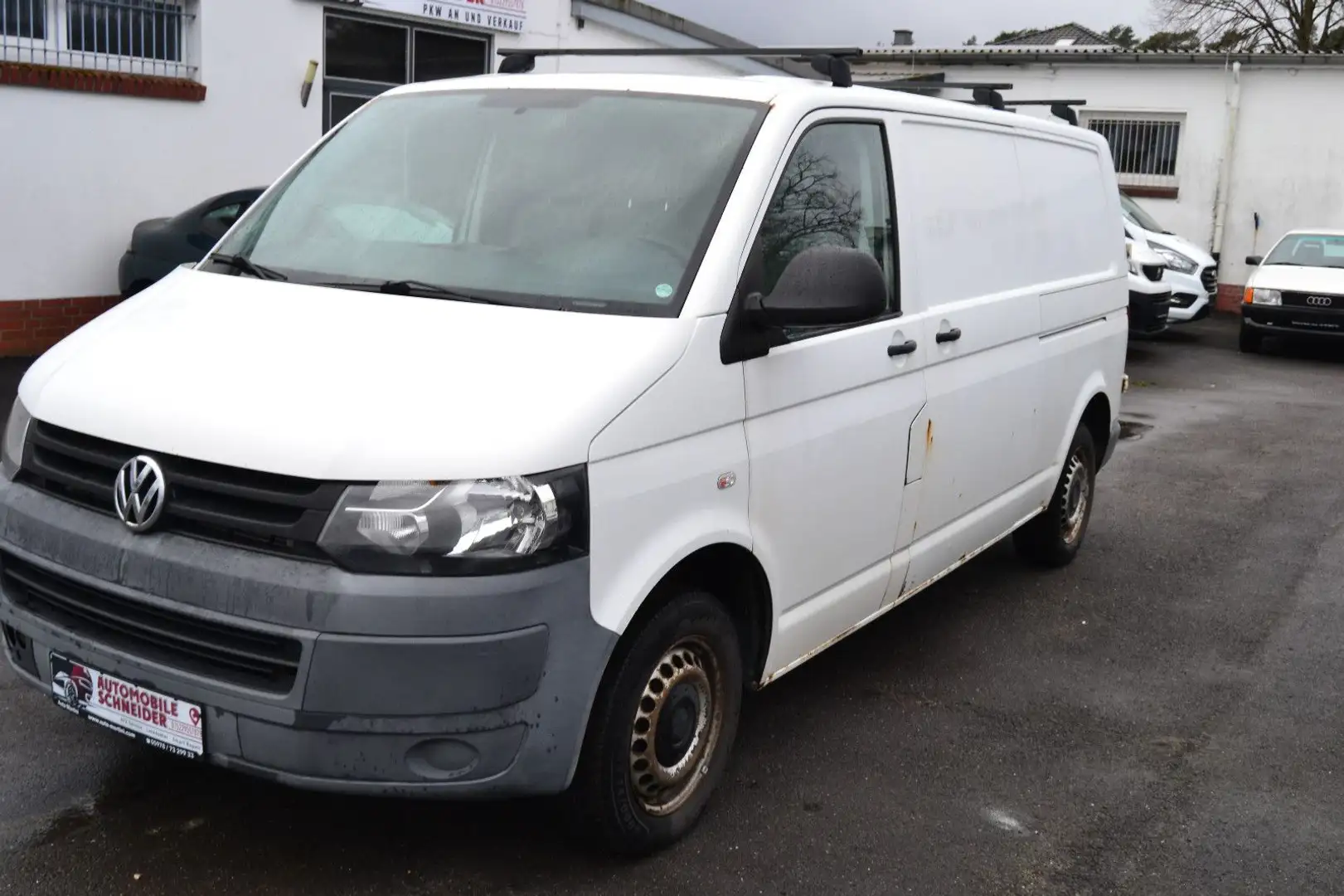 Volkswagen T5 Transporter Kasten-Kombi Kasten lang Blanco - 2