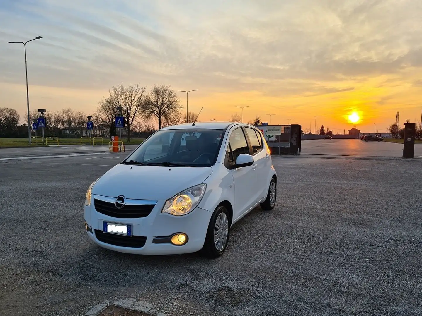 Opel Agila Agila II 2008 1.2 Enjoy 94cv Bianco - 1