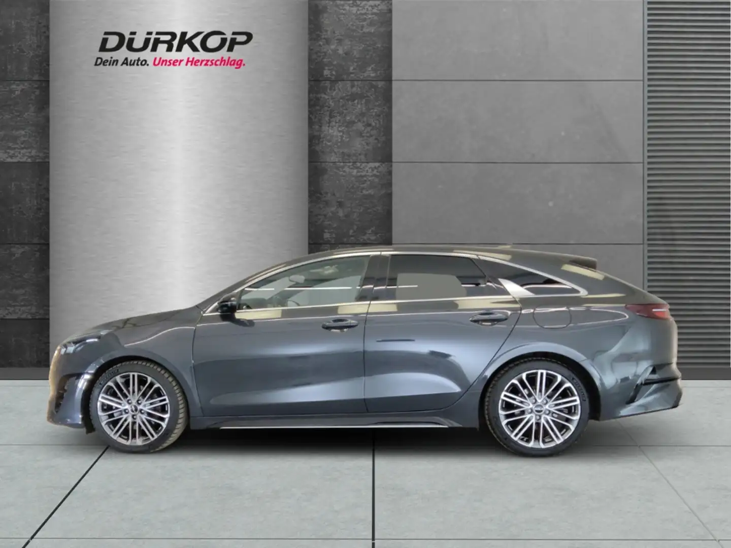 Kia ProCeed / pro_cee'd 1.5T GT LINE Automatik Navi 8fach-bereift Klimaaut Gris - 2