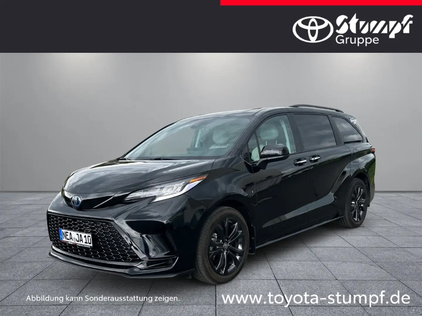 Toyota Sienna Hybrid XSE 7-Sitzer Kanada-Version Schwarz - 1