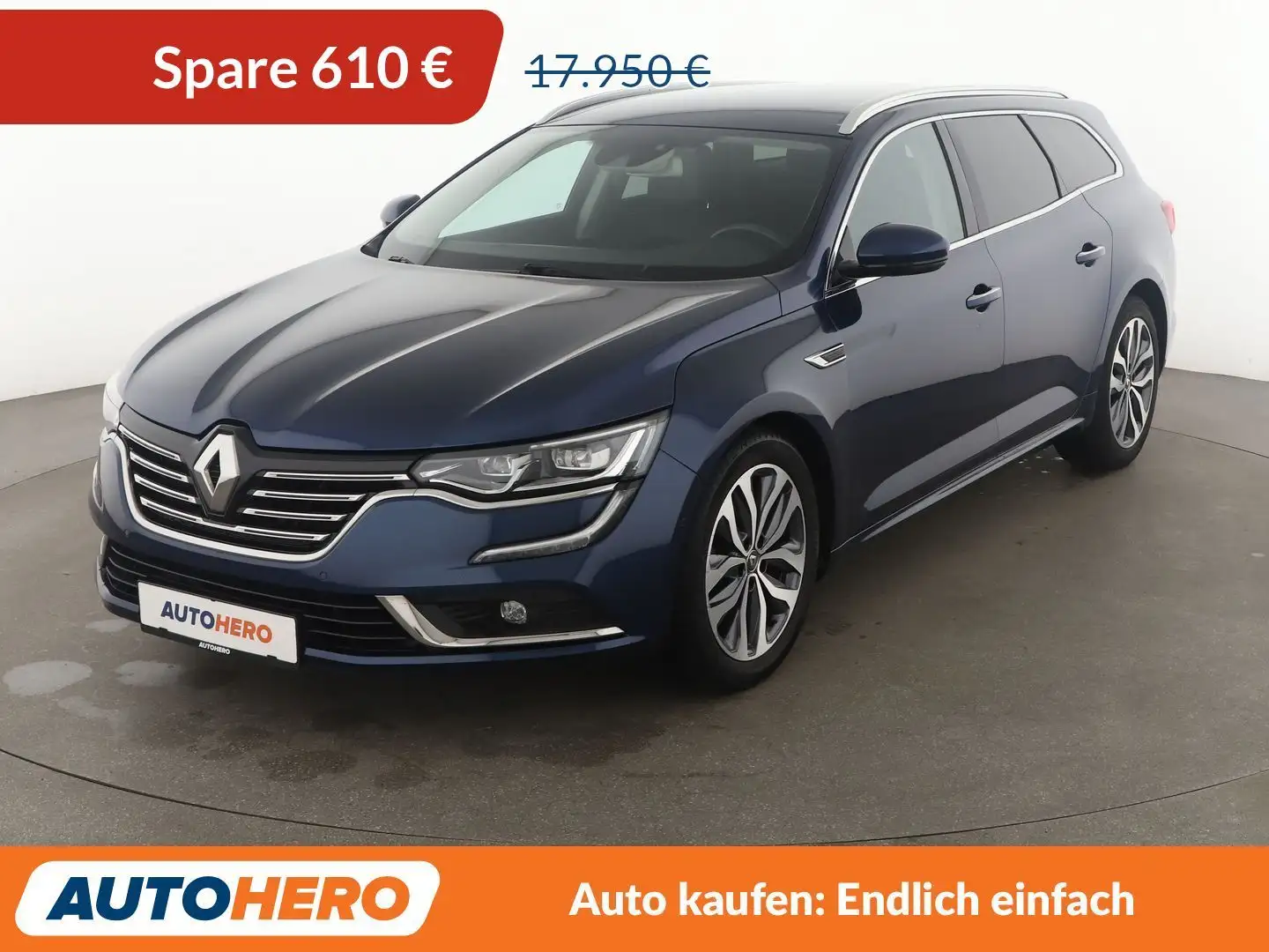 Renault Talisman 1.6 TCe Limited Aut.*NAVI*LED*PDC*SHZ*TEMPO*CAM* Blau - 1