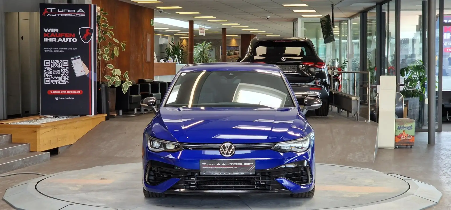 Volkswagen Golf 8 2.0 TSI R 4Motion DSG *Head-up*Lenkradheizung*Ha Blau - 2