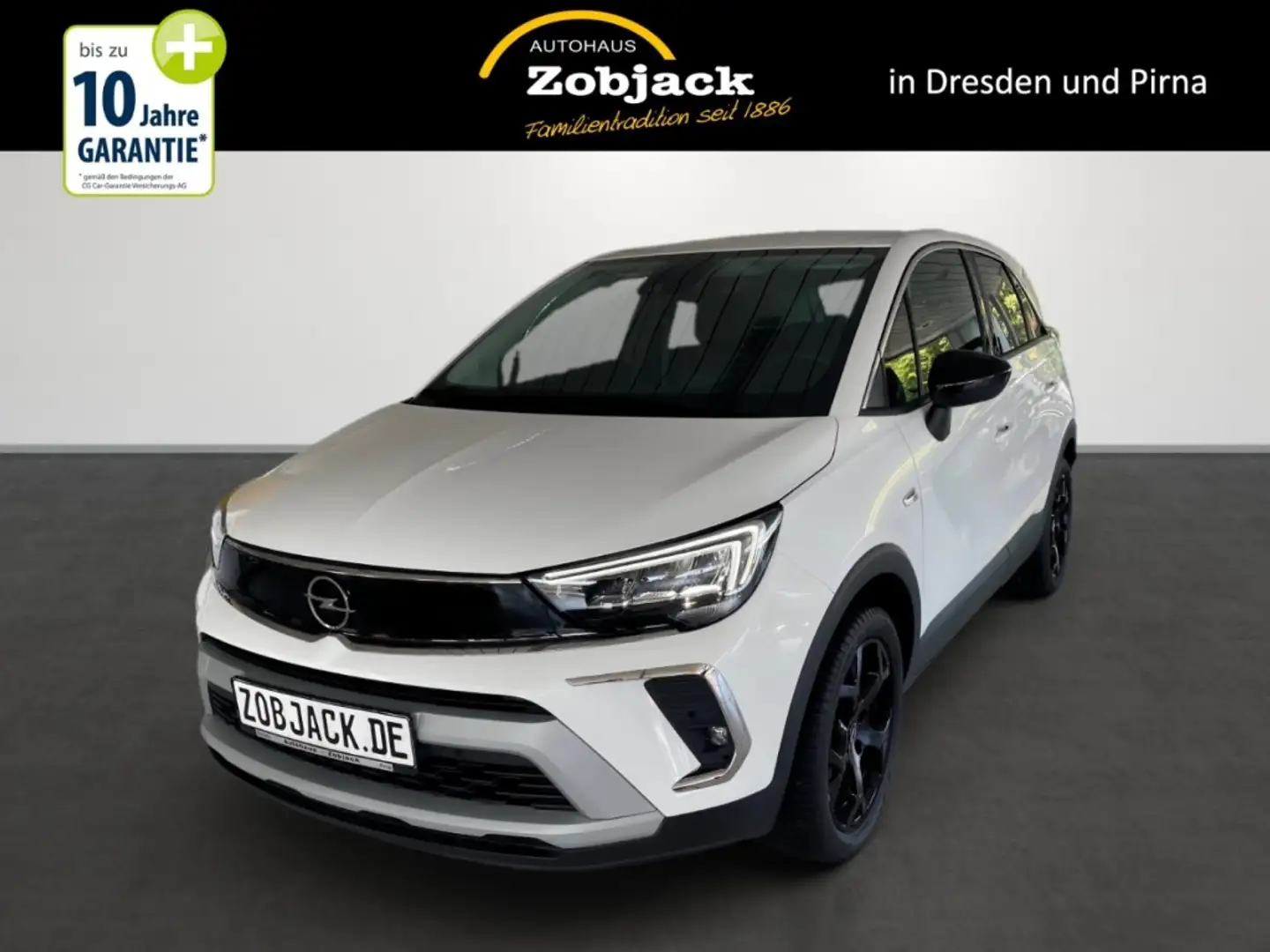 Opel Crossland Elegance 1.2 Kamera ALU NAVI Allwetter SHZ Blanc - 1