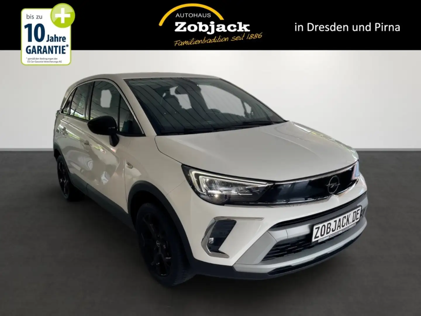 Opel Crossland Elegance 1.2 Kamera ALU NAVI Allwetter SHZ Blanc - 2