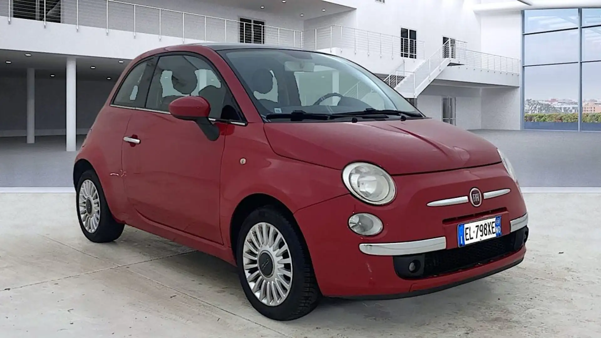 Fiat 500 1.2 Lounge 69cv Rot - 2