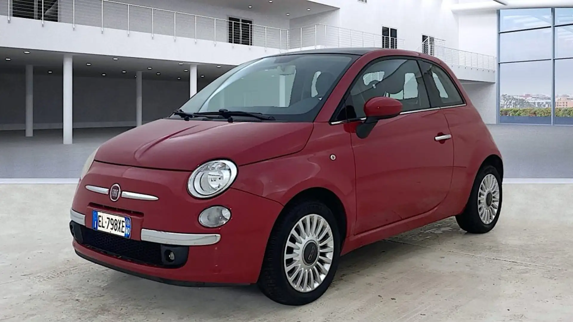 Fiat 500 1.2 Lounge 69cv Rot - 1