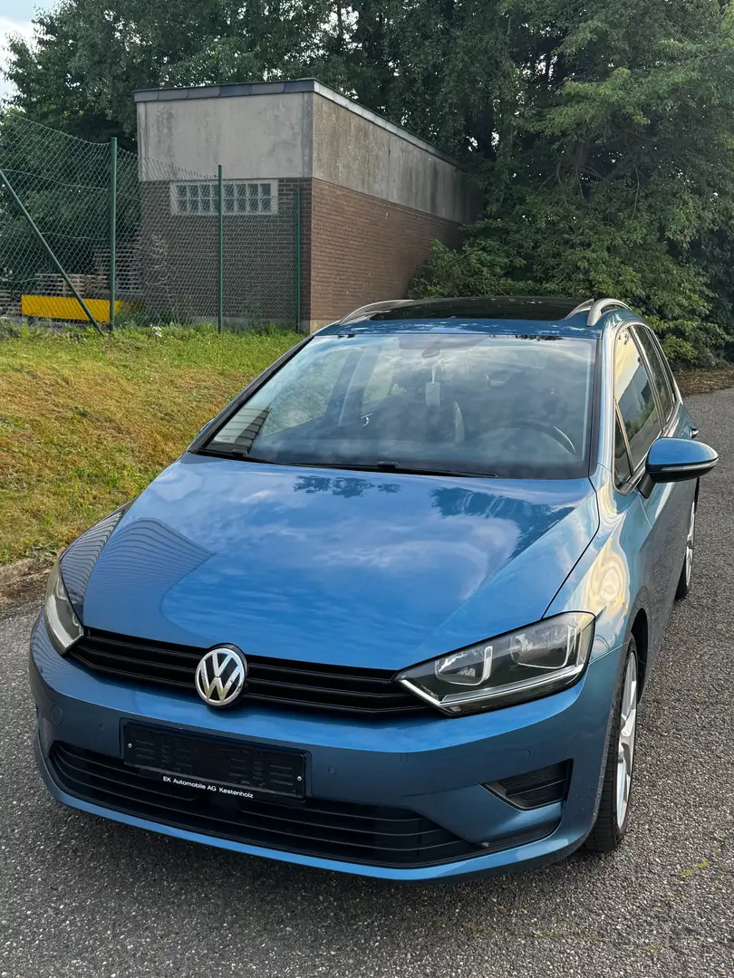 Volkswagen Golf Sportsvan Golf Sportsvan 1.2 TSI Highline DSG Bleu - 2