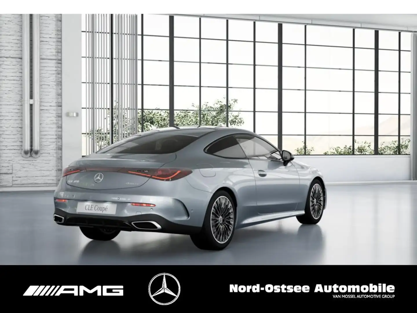 Mercedes-Benz CLE 300 4M AMG PANO KAMERA MBUX KEYLESS-GO Gümüş rengi - 2