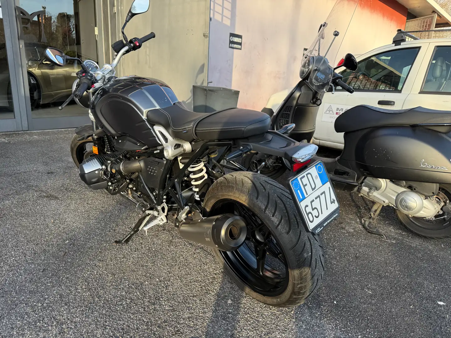 BMW R 12 nineT Gris - 2