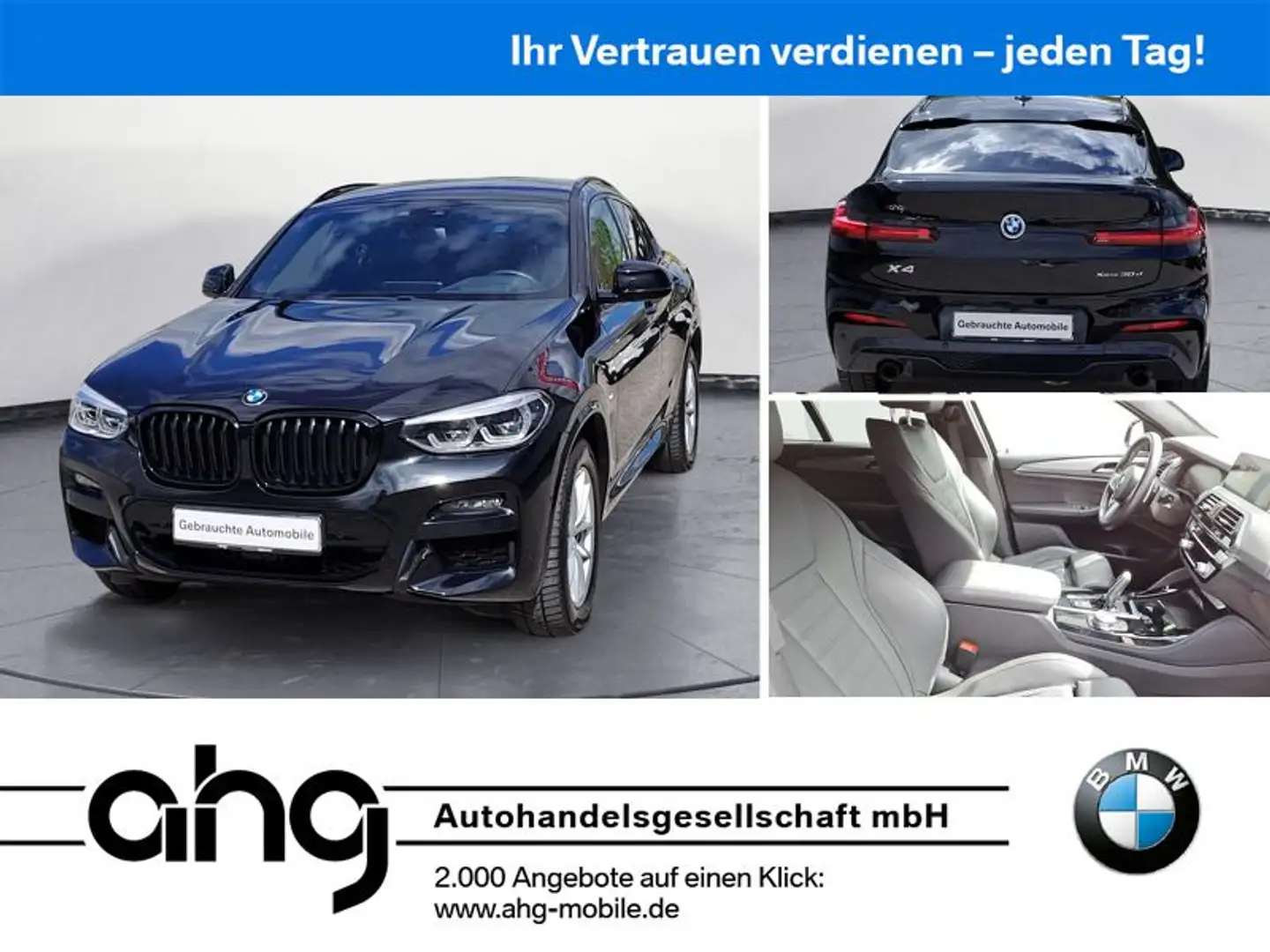BMW X4 M X4 xDrive30d M Sport M Sport Innovation 20' AHK Black - 1