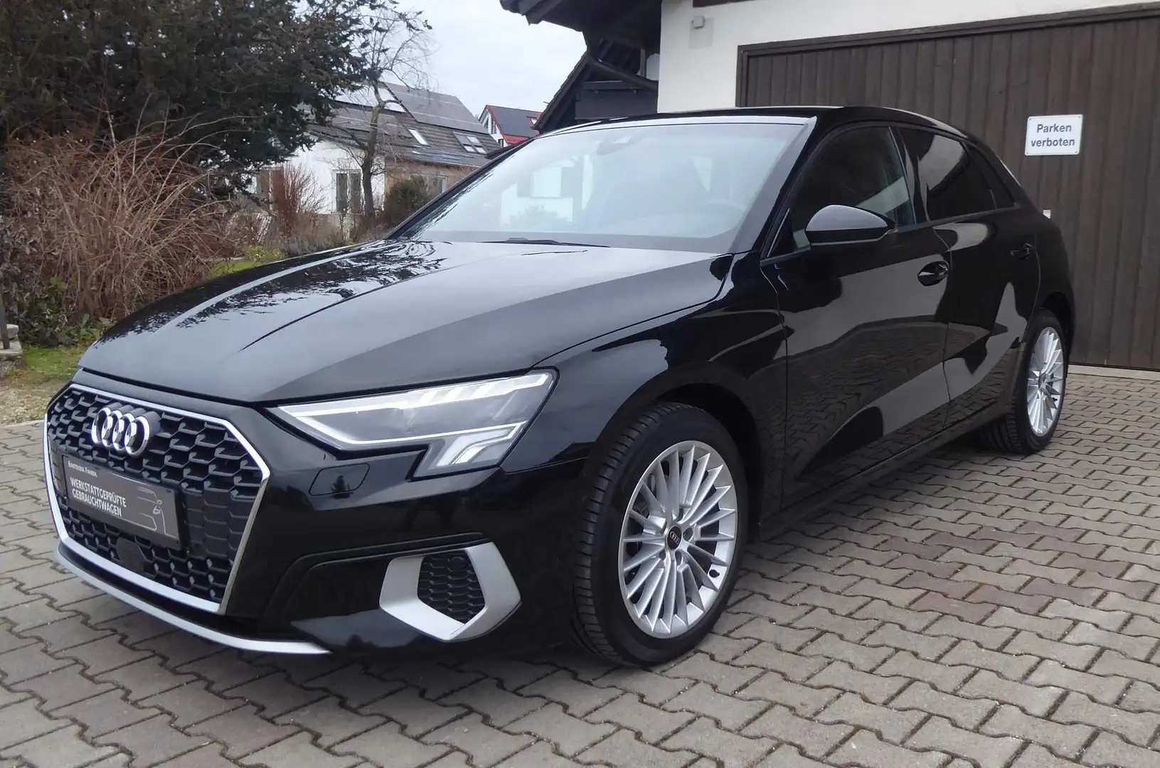 Audi A3 A3 Sportback 35TDI/LEDER/LED/VIRTUAL/SPORTSITZE Schwarz - 2