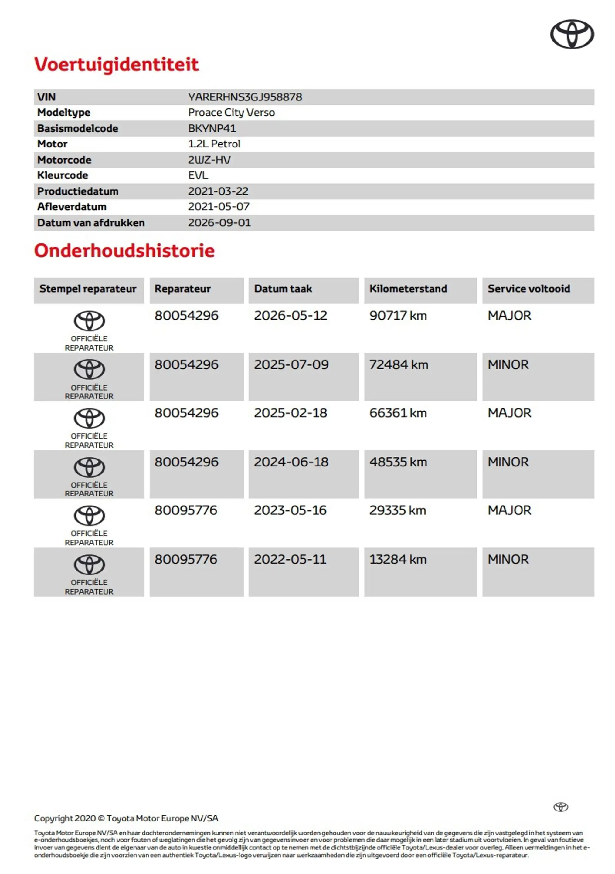 Toyota Proace City Verso 1.2 Turbo Long 7p. DEALER-ONDERHOUDEN — photo 21