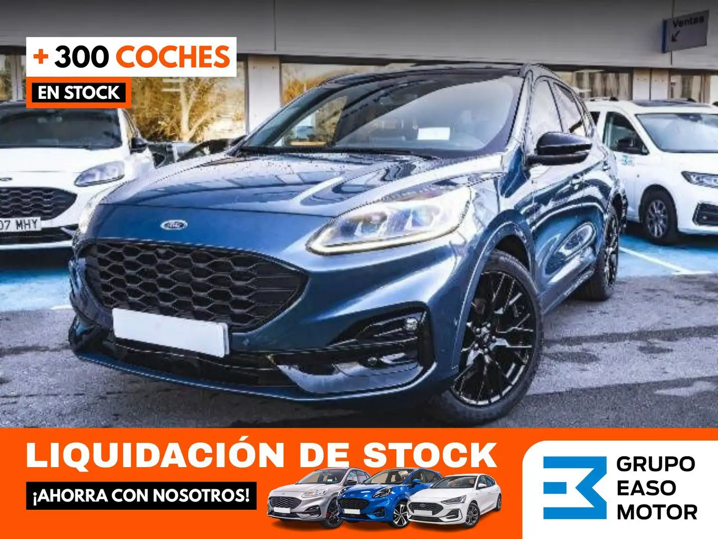 Ford Kuga 2.5 Duratec PHEV ST-Line 4x2 Bleu - 1