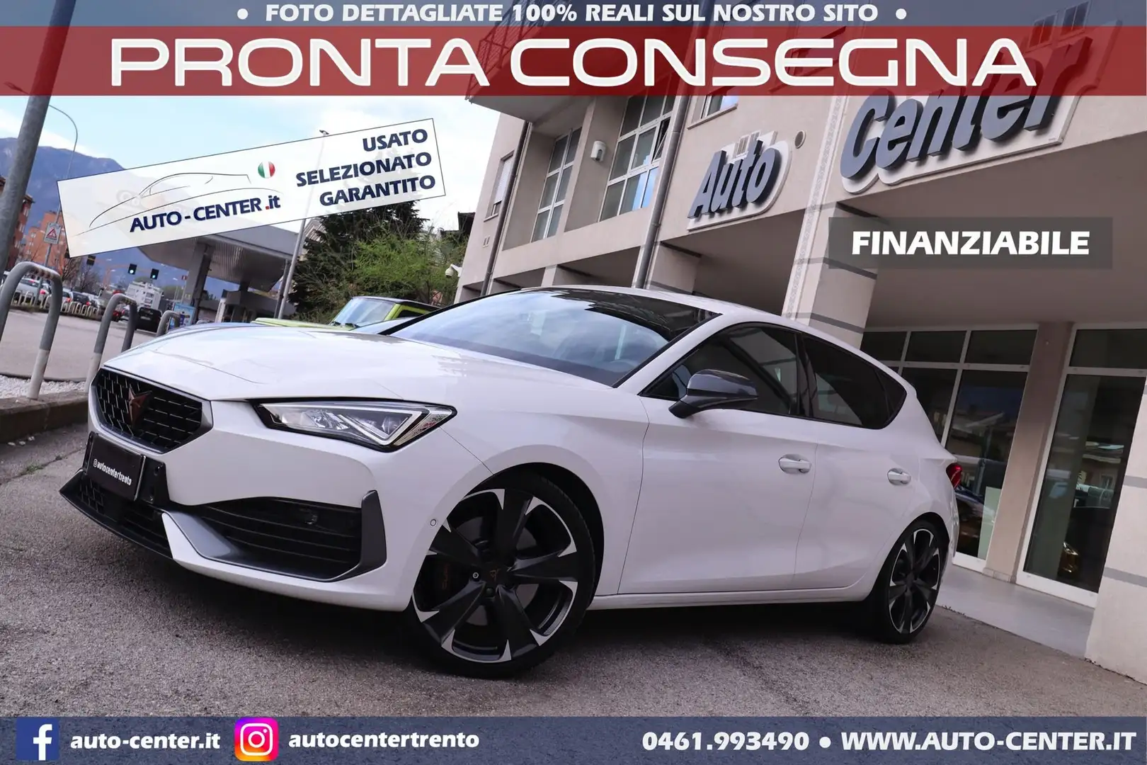 CUPRA Leon VZ 2.0 TSI DSG 5p 300CV Bianco - 1