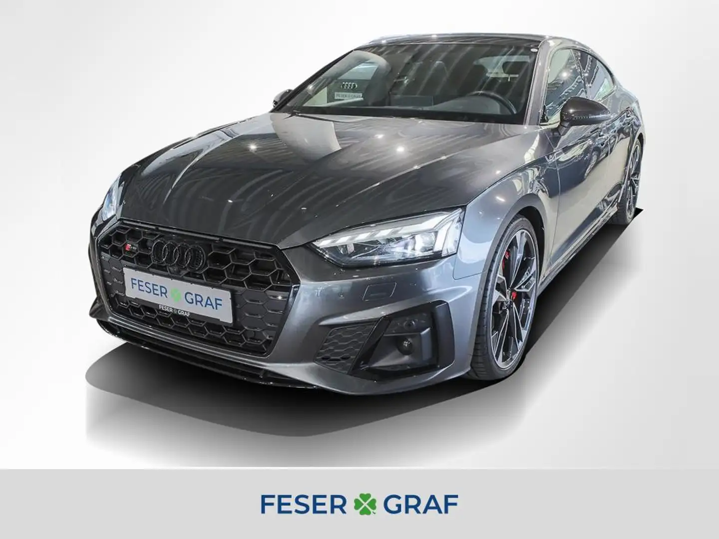 Audi S5 Sportback TDI qu. 360° AHK Matrix Navi Pano Gris - 1