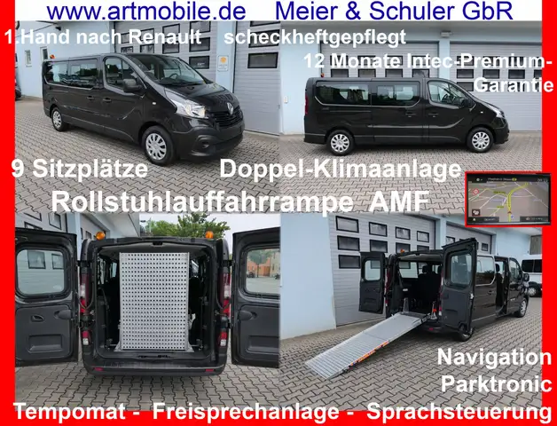 Renault Trafic L2 Expression AMF Rollstuhlrampe 9 Sitze Do Klima Navi Garantie*