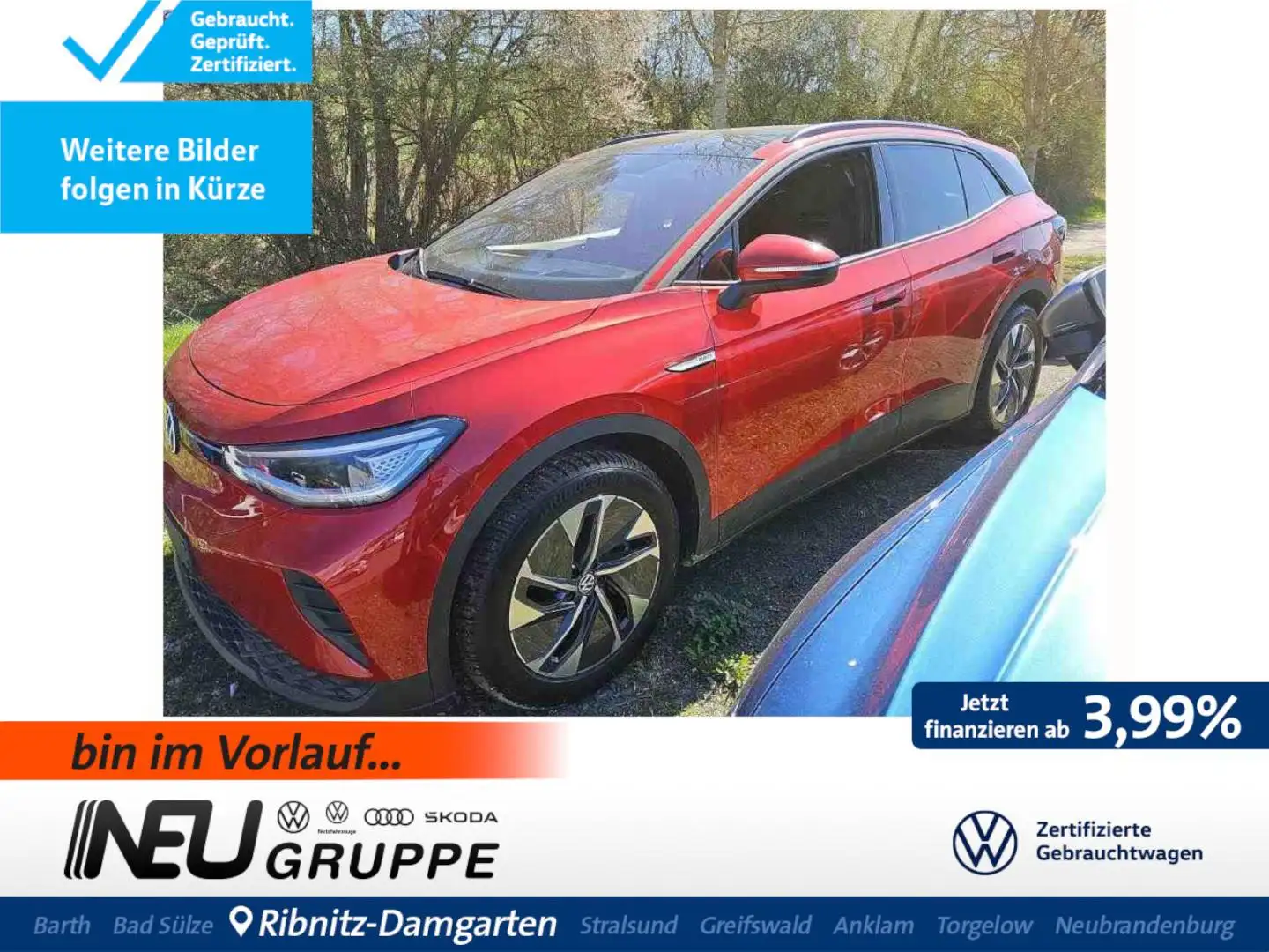 Volkswagen ID.4 Pro Performance Rouge - 1