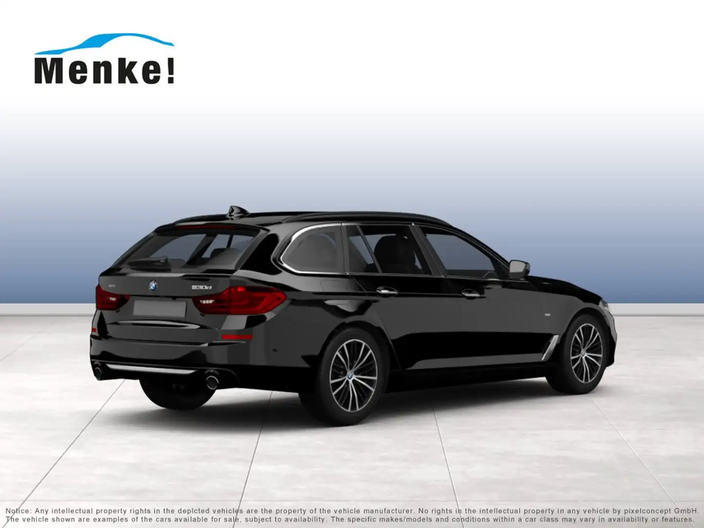 BMW 540 i xDrive A M Sportpaket Head-Up LED WLAN RFK Schwarz - 2