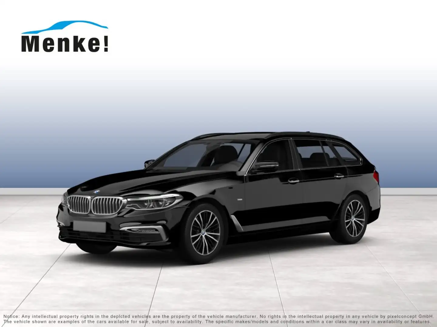 BMW 540 i xDrive A M Sportpaket Head-Up LED WLAN RFK Schwarz - 1