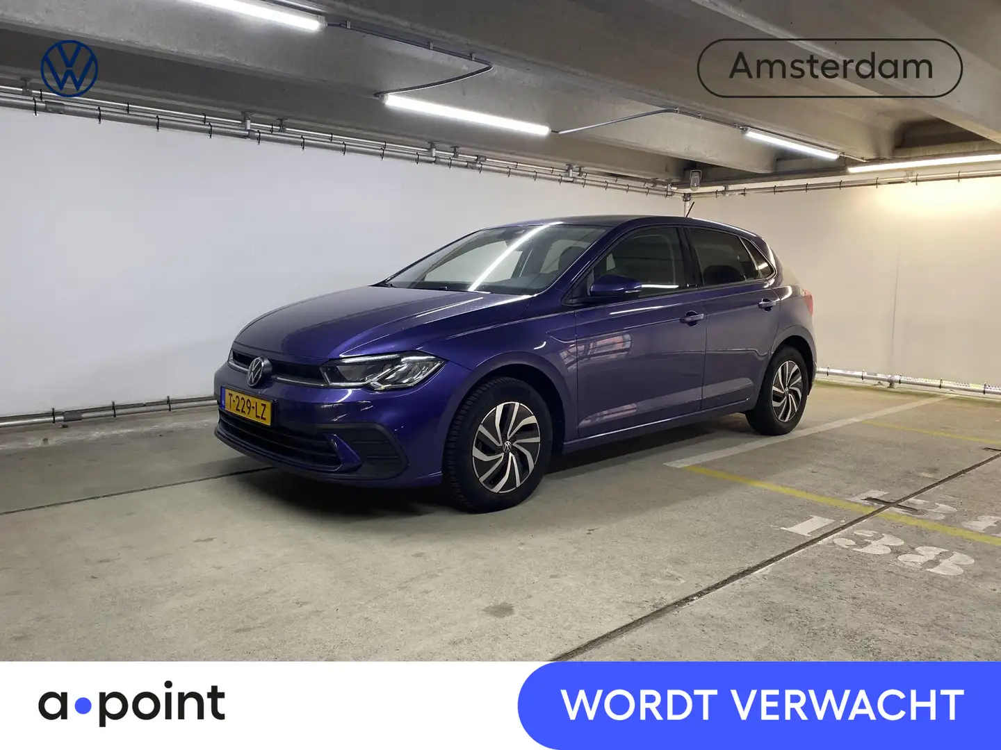 Volkswagen Polo 1.0 TSI Life Business 95 pk | Verlengde garantie | Paars - 1
