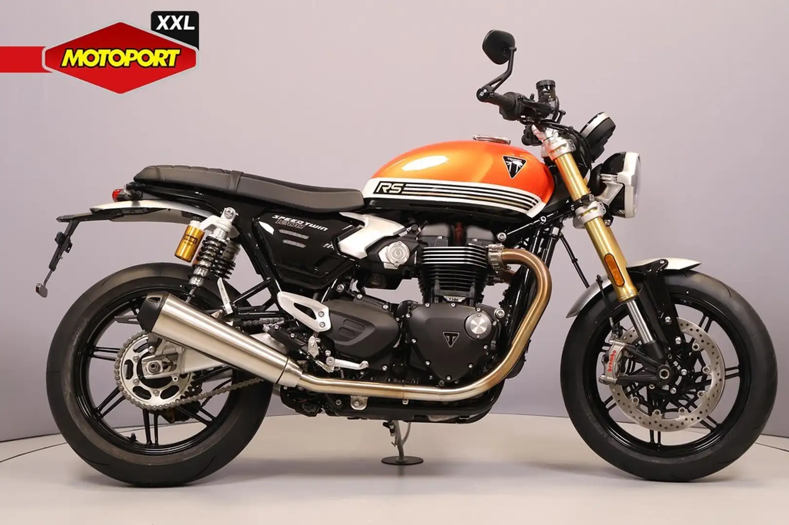 Triumph Speed Twin 1200 RS Portocaliu - 1