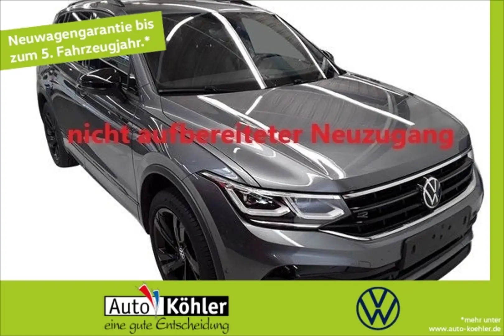 Volkswagen Tiguan Allspace R-Line TDi DSG 4M Matrix 360 ACC Grau - 1