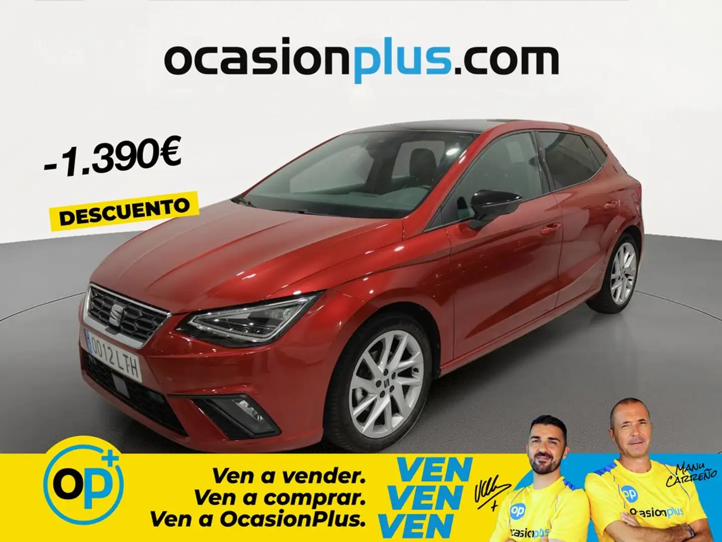 SEAT Ibiza 1.0 TSI S&S FR 110 Rojo - 1