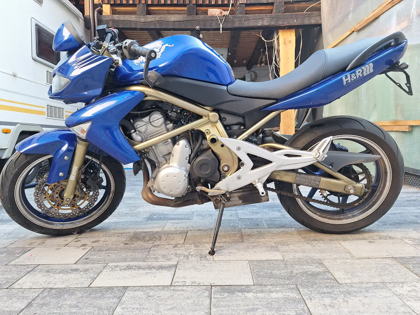 Kawasaki ER - 6 N ER650A Bleu - 1