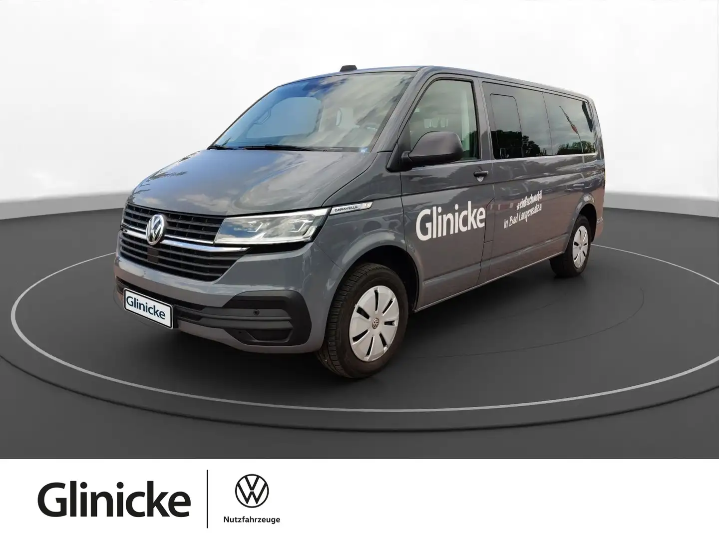 Volkswagen T6.1 Caravelle Trendline Motor: 2,0 l TDI SCR 11 Grau - 1