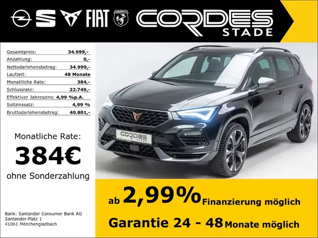 CUPRA Ateca VZ 4Drive Automatik Allwetter Kamera Apple Carplay