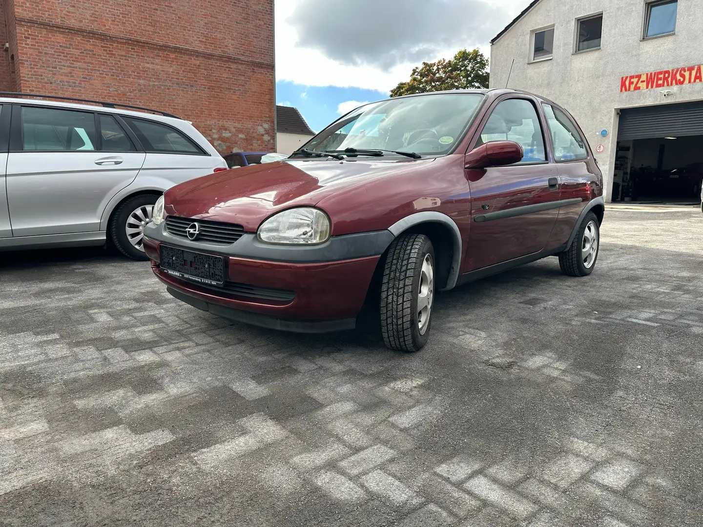 Opel Corsa 12V City SERVO//ABS//AIRBAG//SD//TÜV NEU!!! Roşu - 2