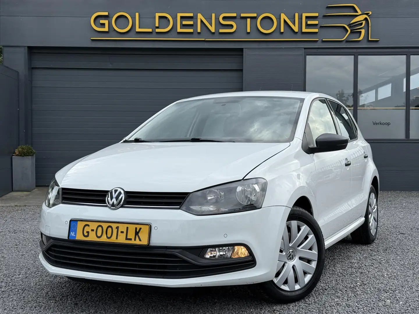 Volkswagen Polo 1.0 1e Eigenaar,Airco,Trekhaak,5 Deurs,Nieuwe Apk Blanc - 1