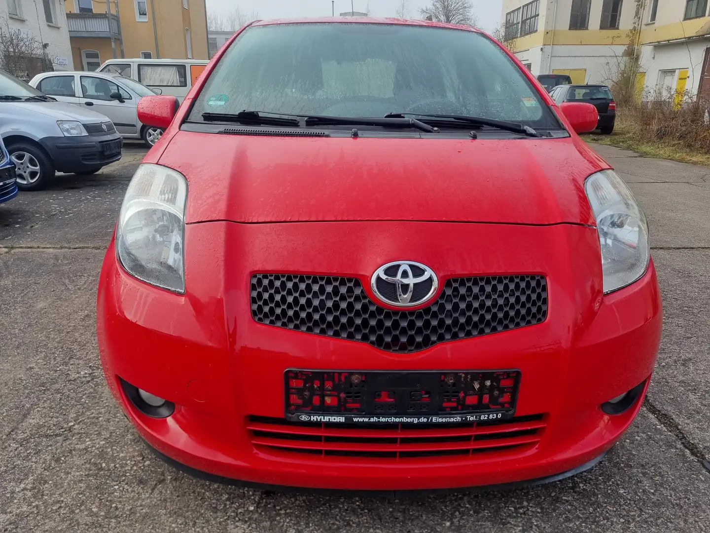 Toyota Yaris Sol KLIMA/ Kette NEU/ TÜV bis 4.2026 Rot - 2