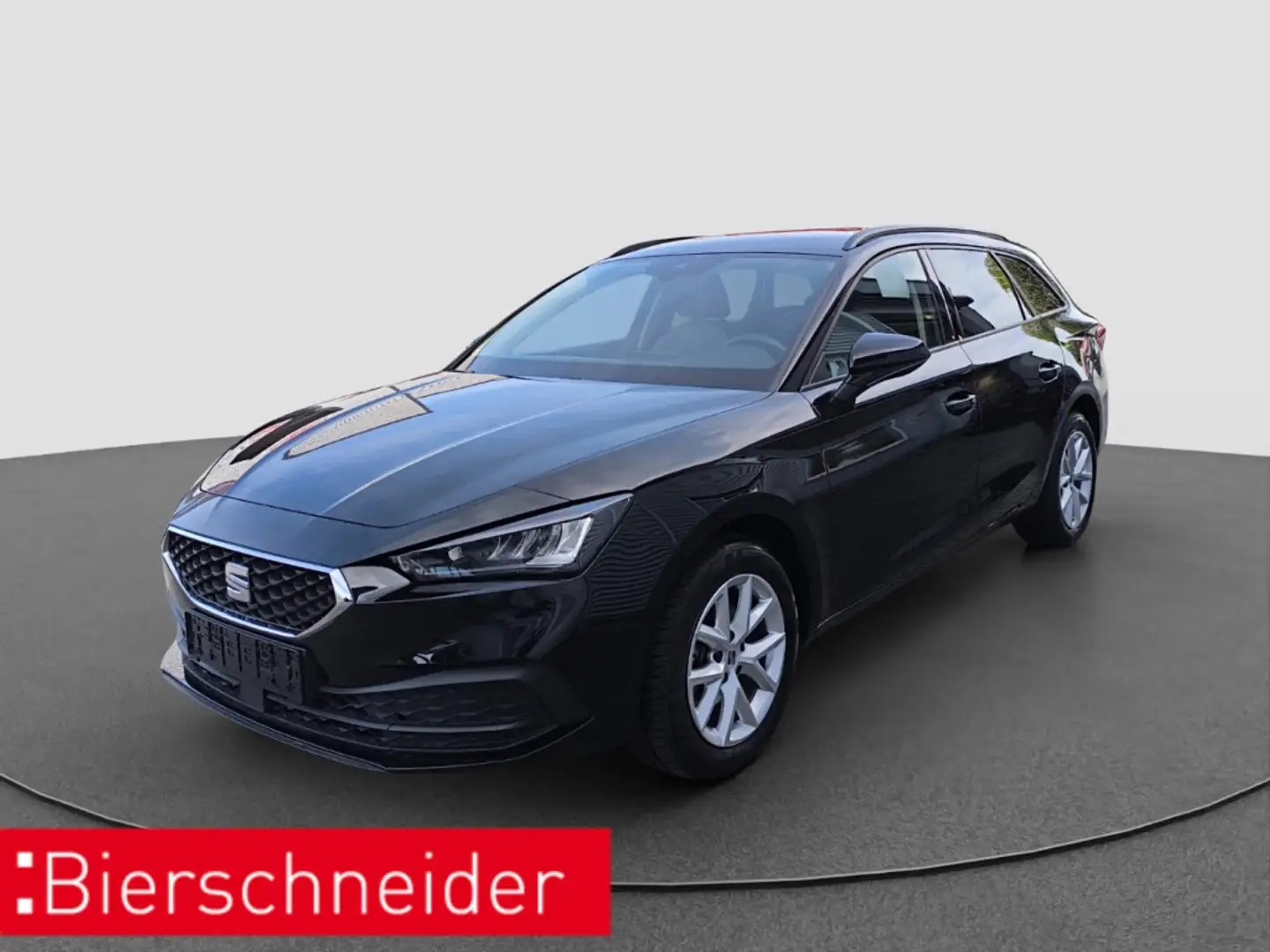 SEAT Leon Sportstourer 1.0 eTSI DSG Style LED ACC RFK Zwart - 1