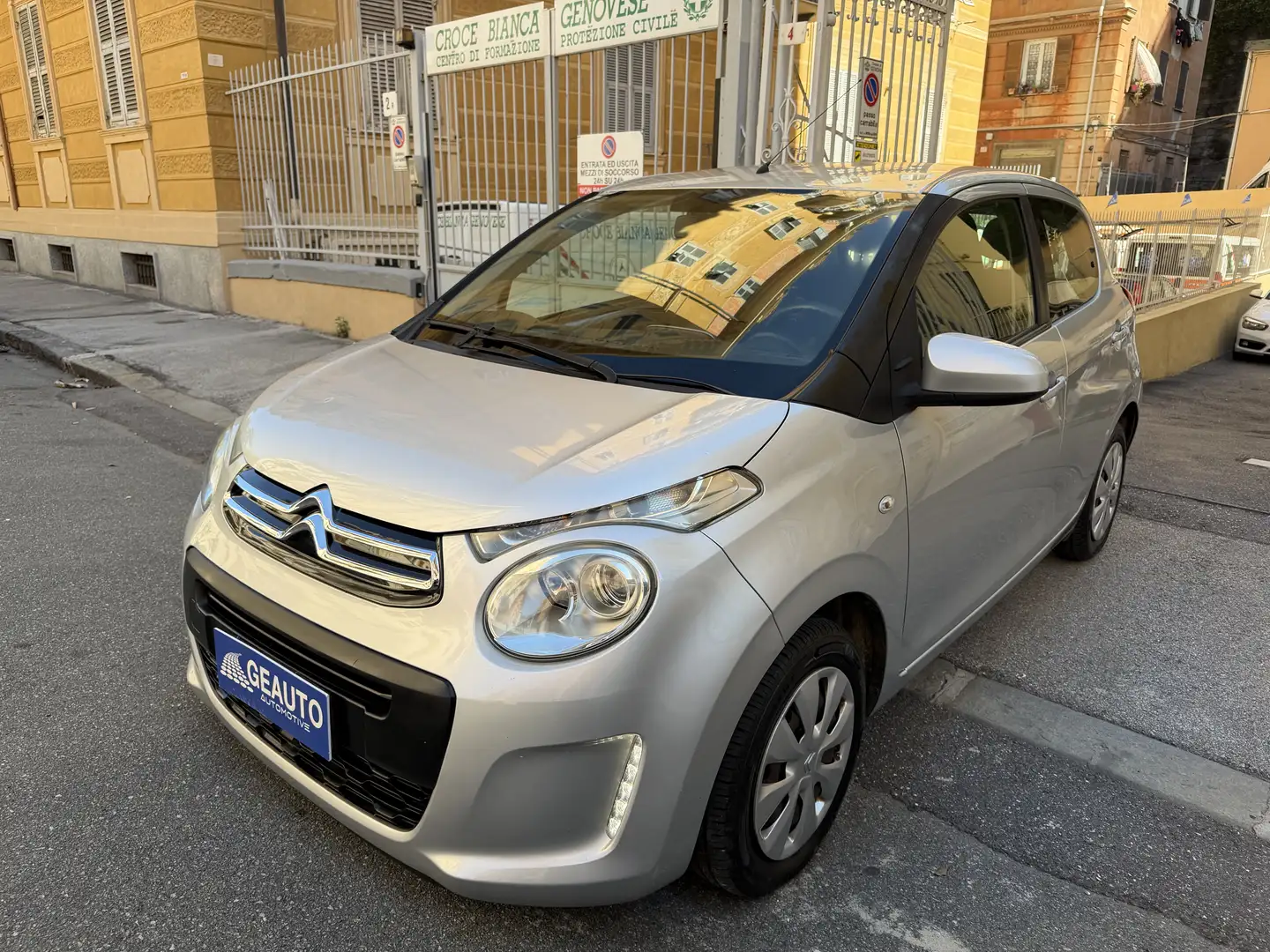 Citroen C1 5 PORTE 1.0 vti Feel EURO6 NEOPATENTATI-GARANTITA Argento - 2