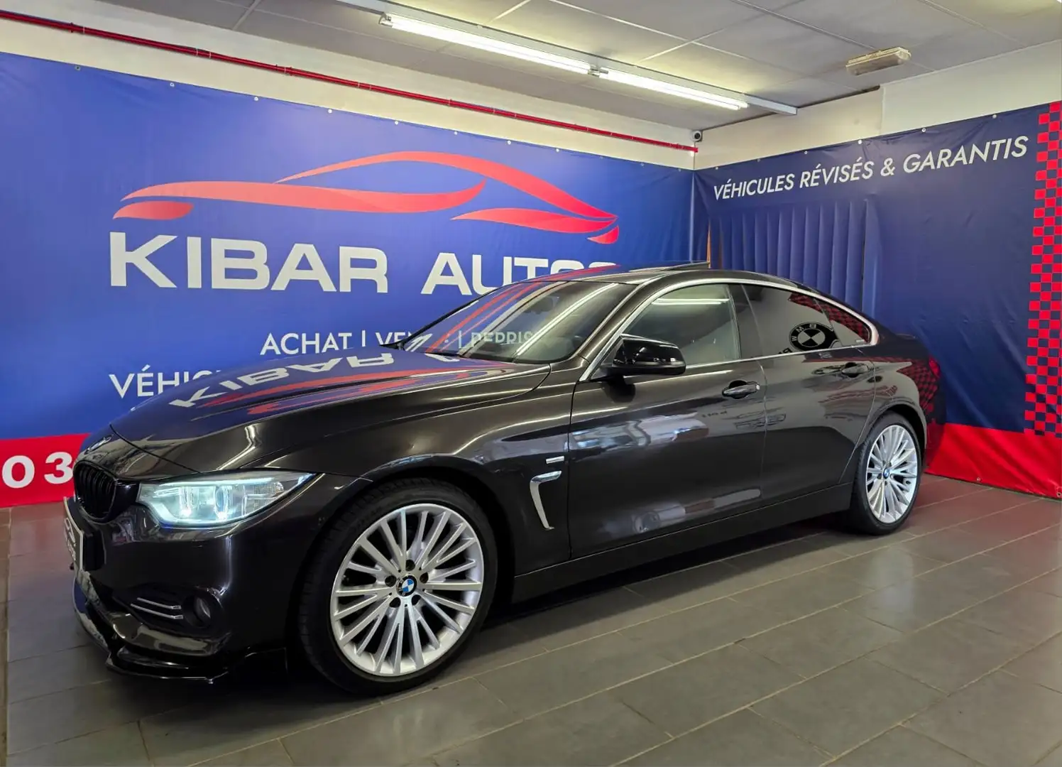 BMW 420 dA GRAND COUPÉ 163CH LUXURY*GARANTIE 12 MOIS* Nero - 2