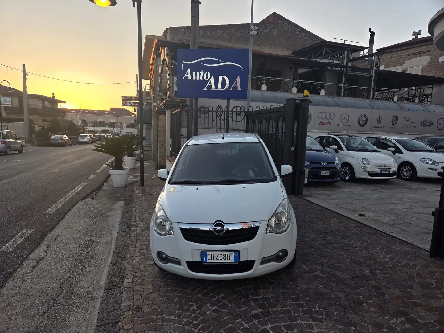 Opel Agila Agila 1.2 Enjoy 94cv auto Blanc - 2