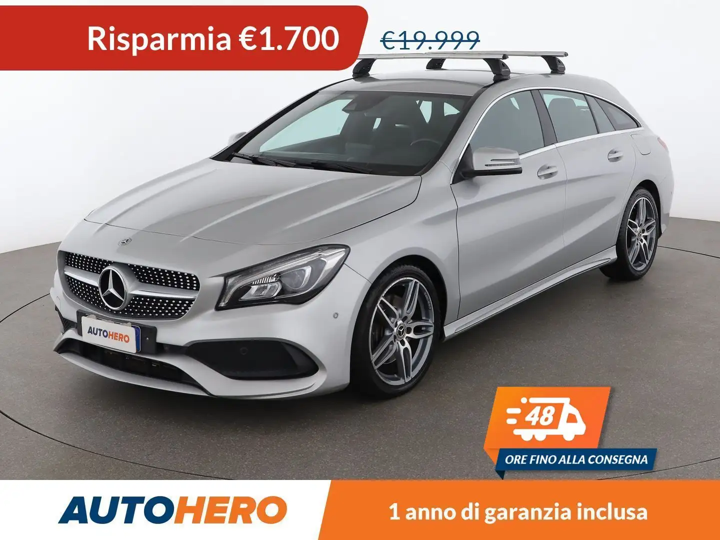 Mercedes-Benz CLA 220 CLA 220 Shooting Brake Premium Automatic Argento - 1