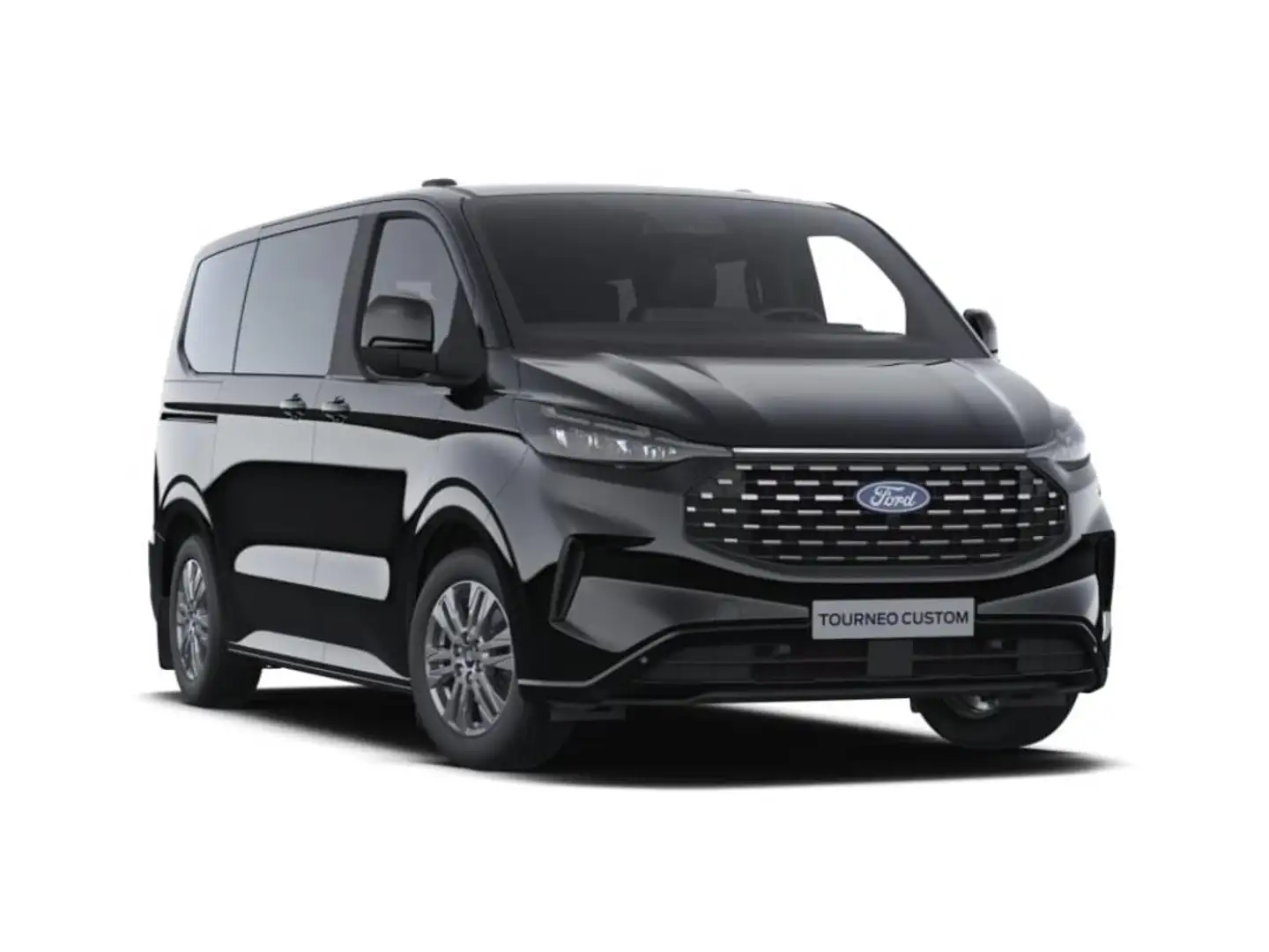 Ford Tourneo Custom E  v710 340 64kwh 218cv titanium l1h1 Černá - 1