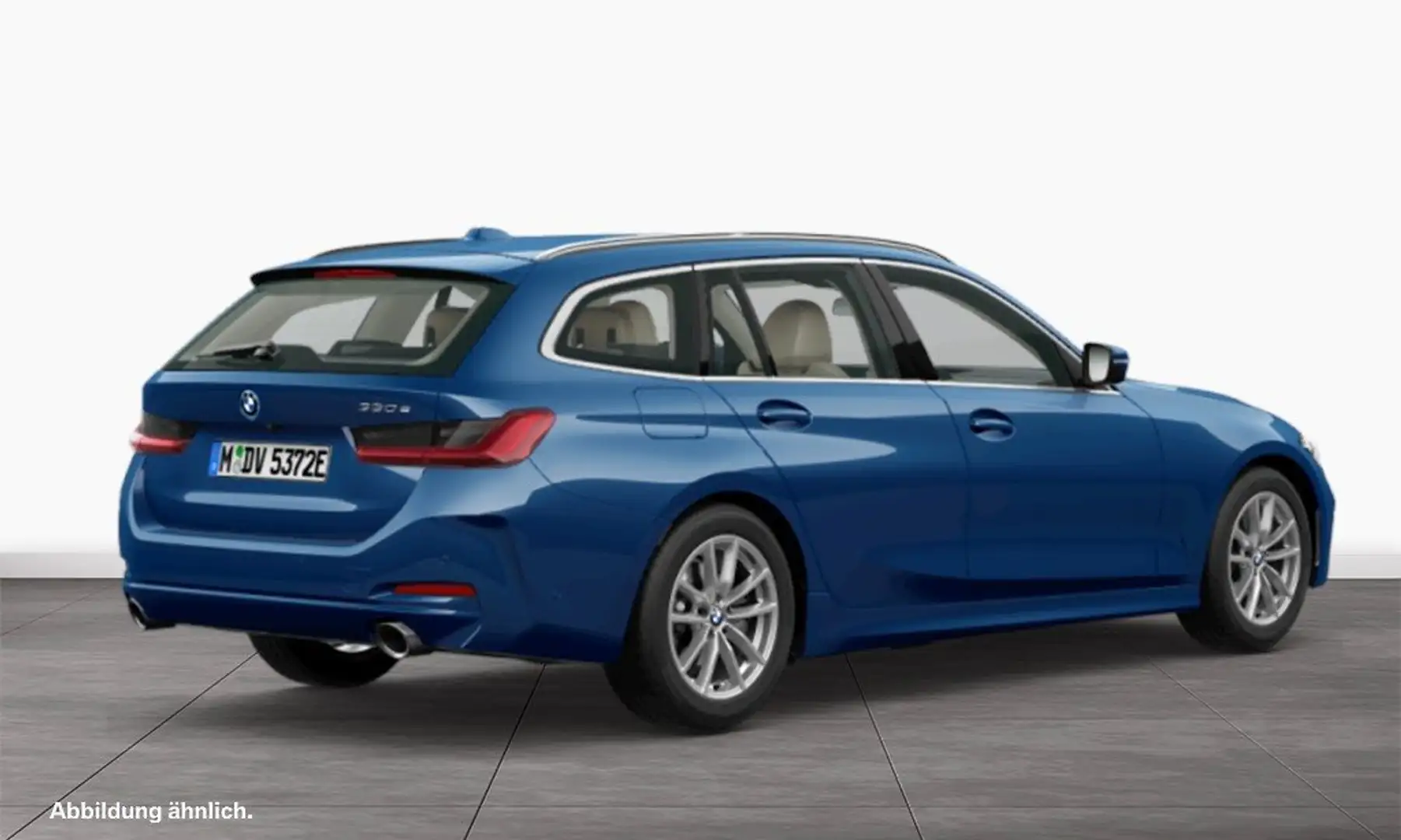 BMW 330 e Touring DAB LED Komfortzg. Tempomat Shz Blau - 2